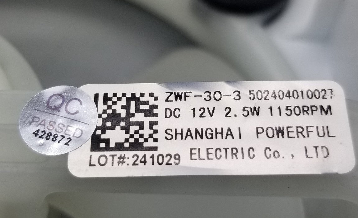 New OEM Replacement for Midea Refrigerator Fan Motor Shroud  502404010027