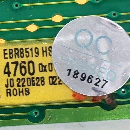 OEM Replacement for LG Washer Control Board EBR85194760