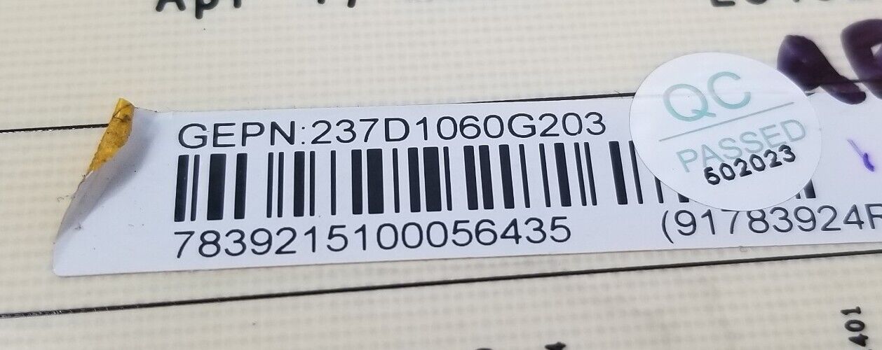 OEM Replacement for GE Washer Control WH12X25674 237D1060G203