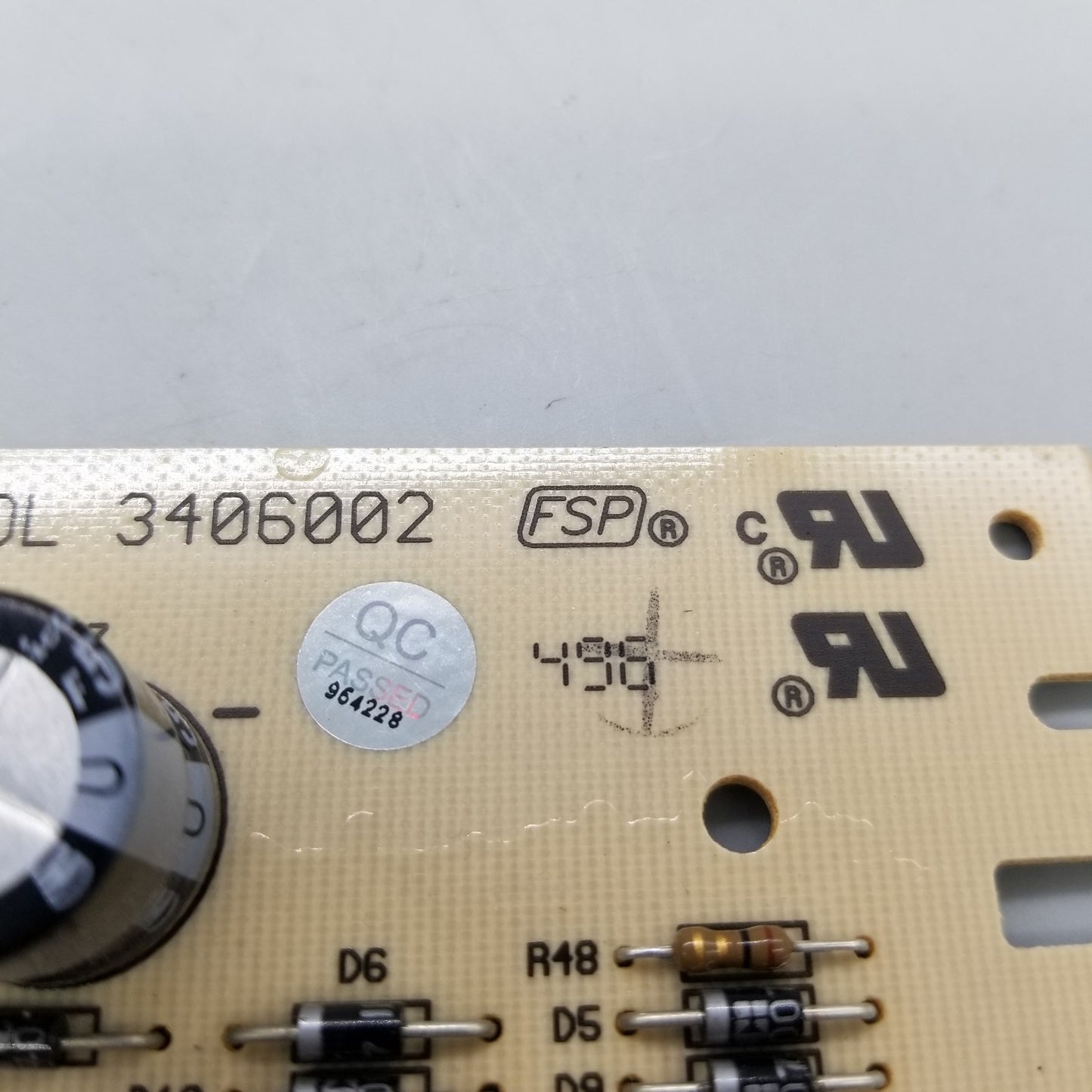 OEM Replacement for Whirlpool Dryer Control Board 3406002