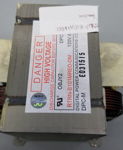 New OEM Replacement for Sharp Transformer RTRN-B101MRE0