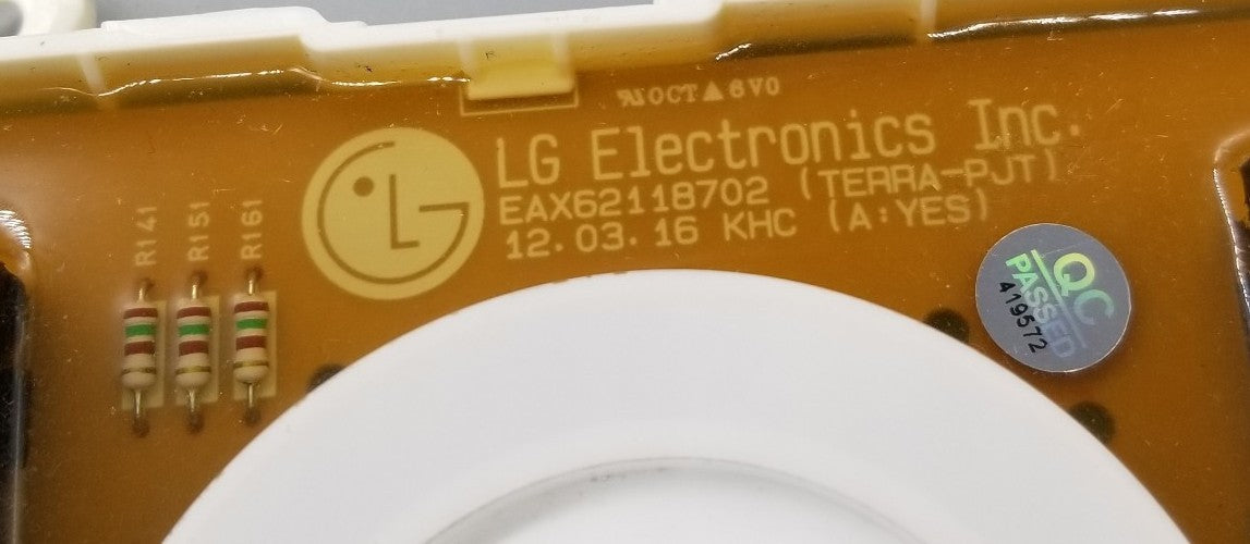 OEM Replacement for LG Washer Control Board EAX62118801