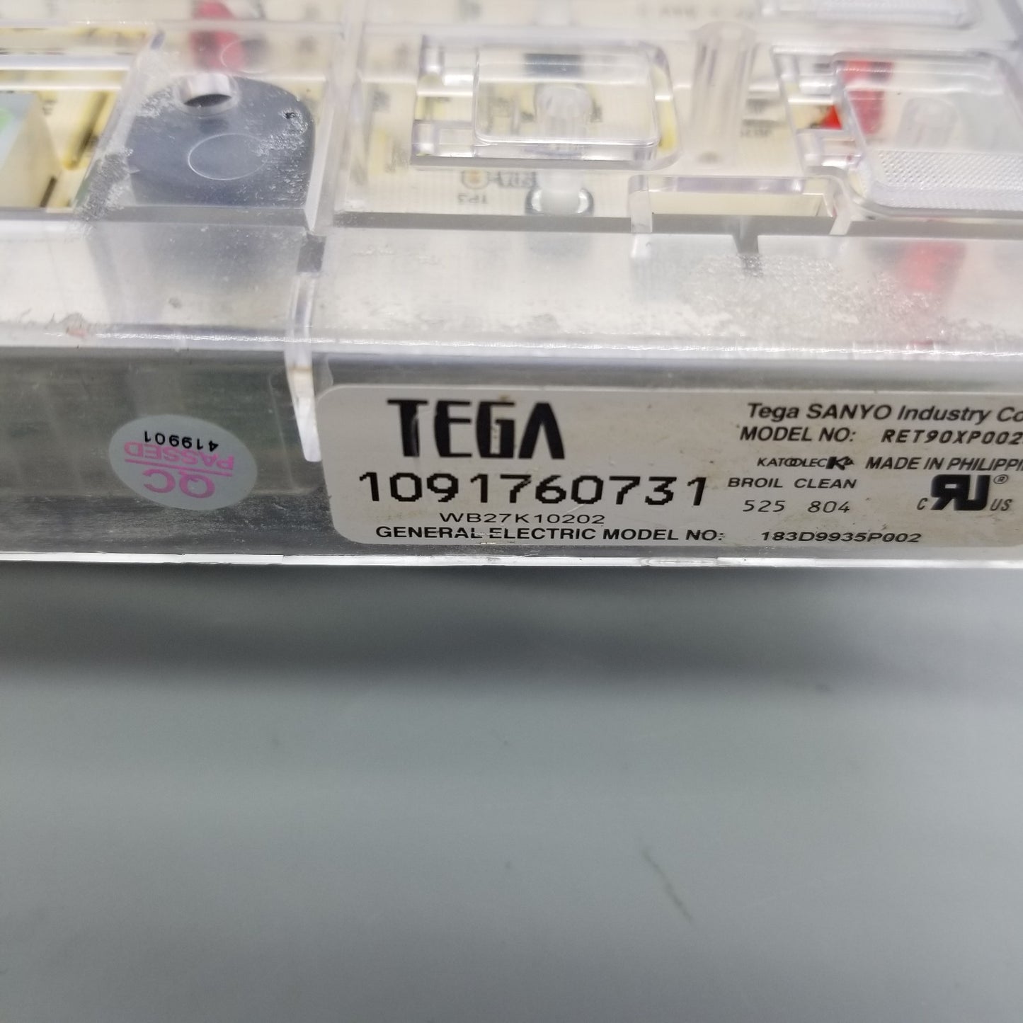 OEM Replacement for GE Oven Control Board 183D9935P002