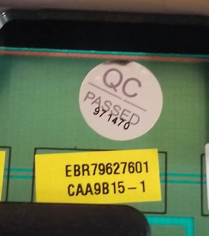 New OEM Replacement for LG Range Touch Control Panel EBR79627601