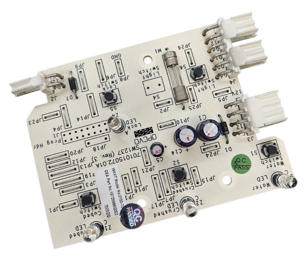 OEM Replacement for GE Fridge Control 197D5686G002