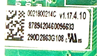 OEM Replacement for GE Washer Control Board 290D2863G108