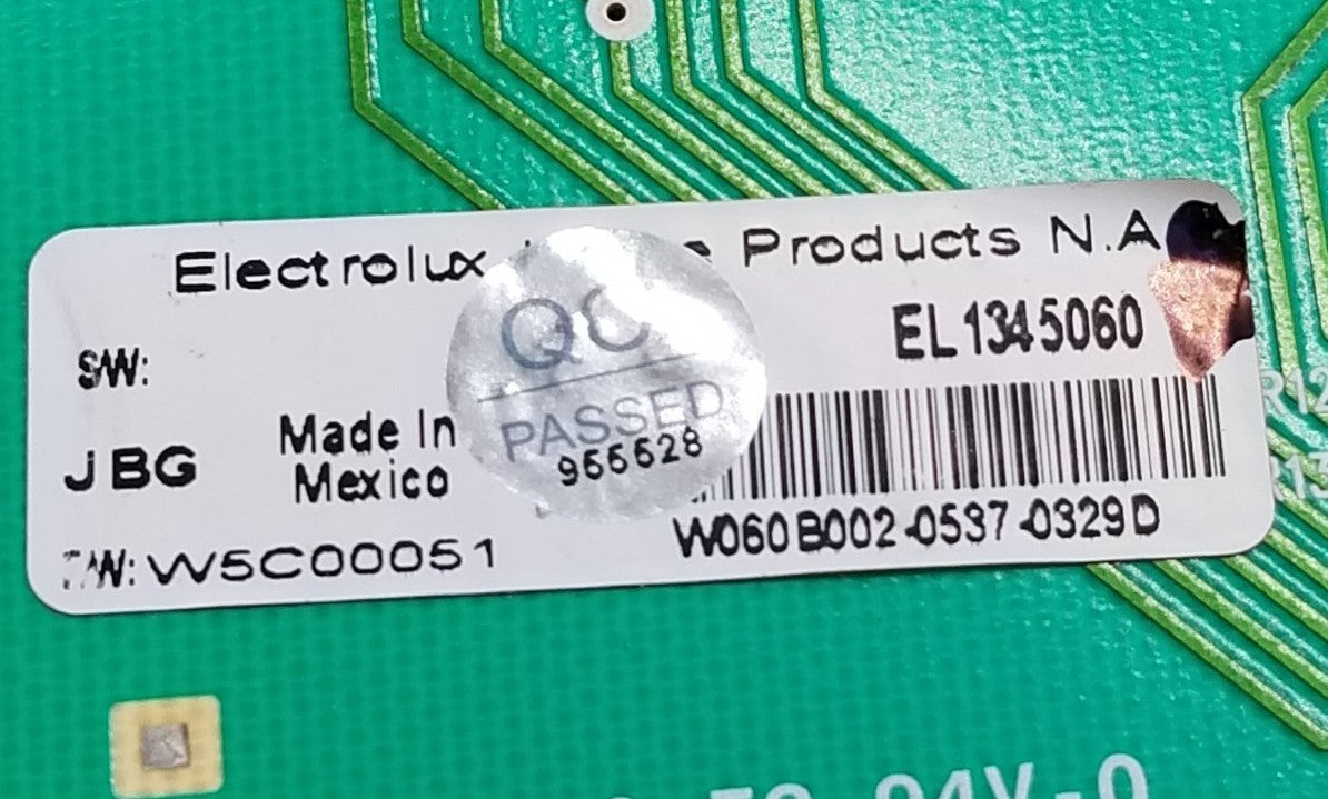 OEM Replacement for Frigidaire Washer Control Board EL1345060