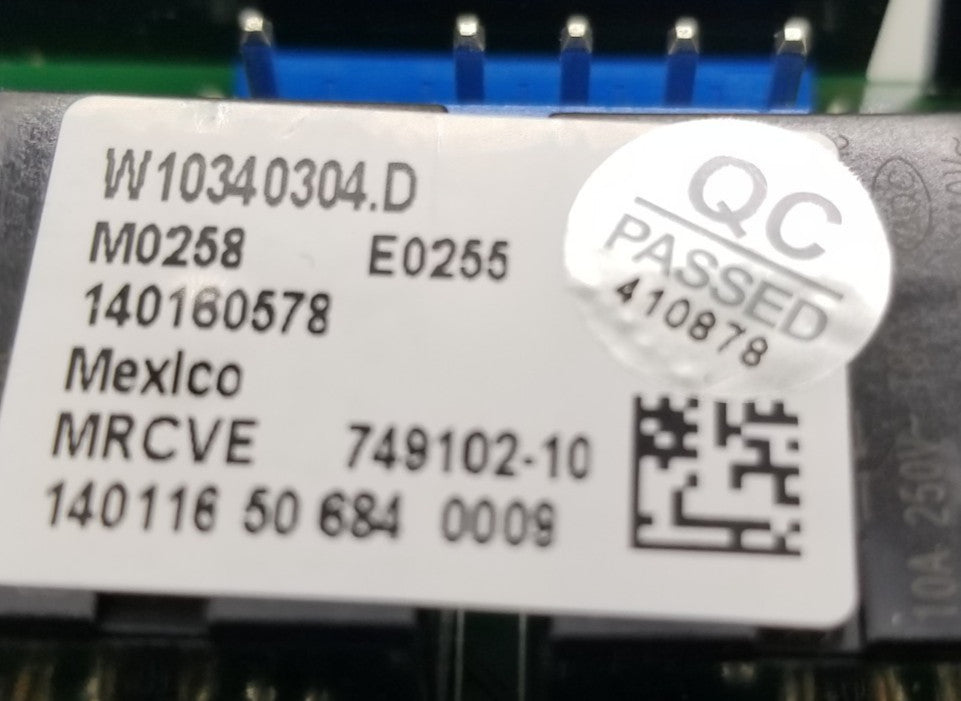 OEM Replacement for Whirlpool Oven Control W10340304