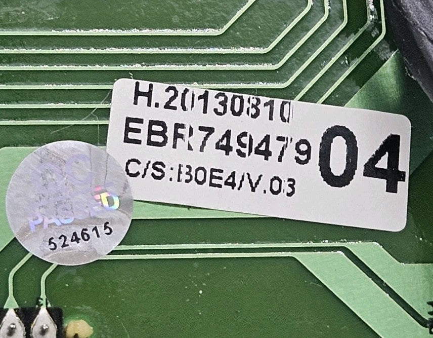 OEM Replacement for LG Dryer Control EBR74947904