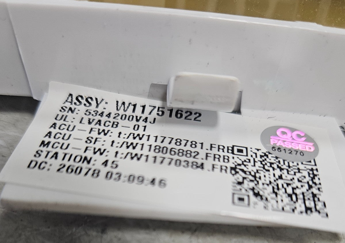 OEM Replacement for Whirlpool Washer Control W11751622