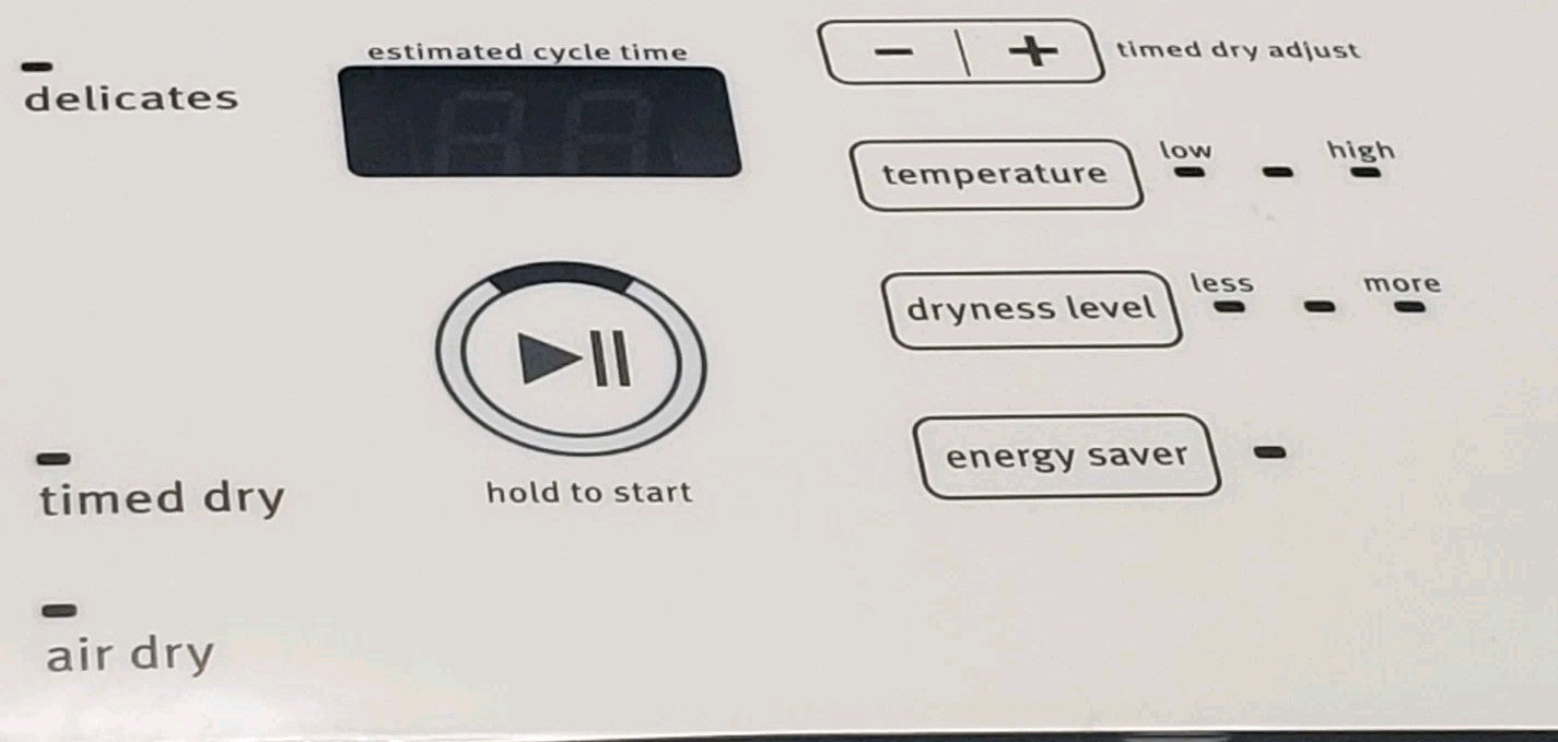 OEM Replacement for Maytag Dryer User Interface W10748477