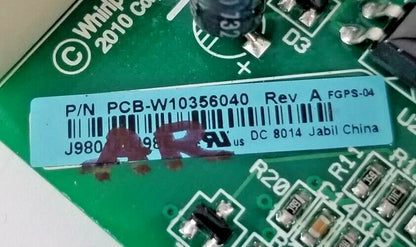 OEM Replacement for Whirlpool Fridge Control W10356040