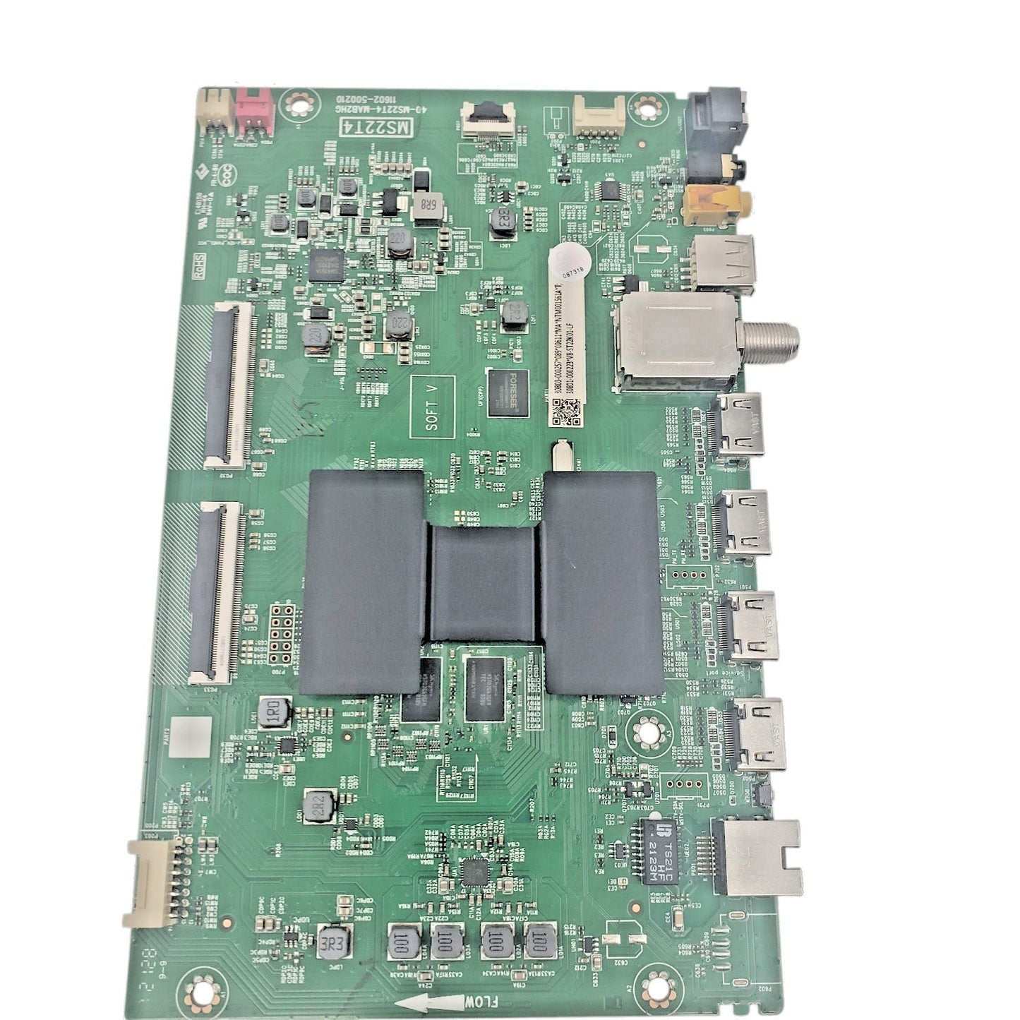 New OEM TCL TV 65S431 Main Board 30800-000257 -- redo picture - green washed out