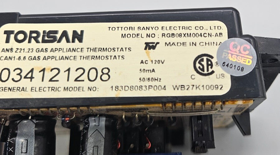 OEM Replacement for GE Oven Control WB27K10092 183D8083P004