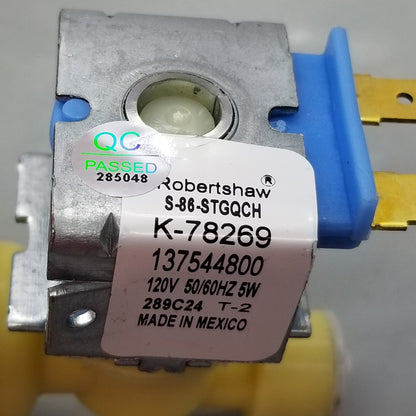 New OEM Replacement for Electrolux Dryer Inlet Valve 137544800