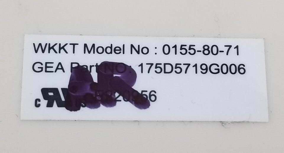 Genuine OEM Replacement for GE Washer Control 175D5719G006