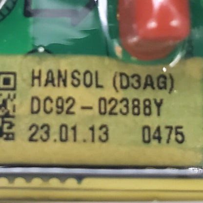 OEM Replacement for Samsung Washer Control Board DC92-02388Y