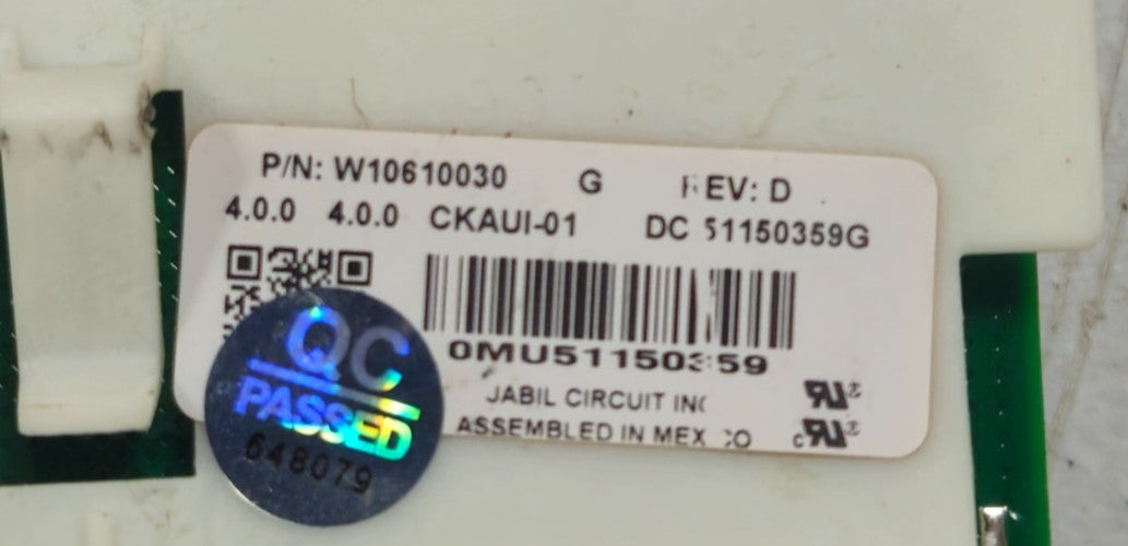 OEM Replacement for KitchenAid Oven Control Board W10610030