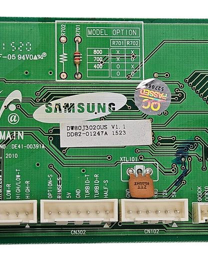 OEM Replacement for Samsung Dishwasher Main Control DD82-01247A