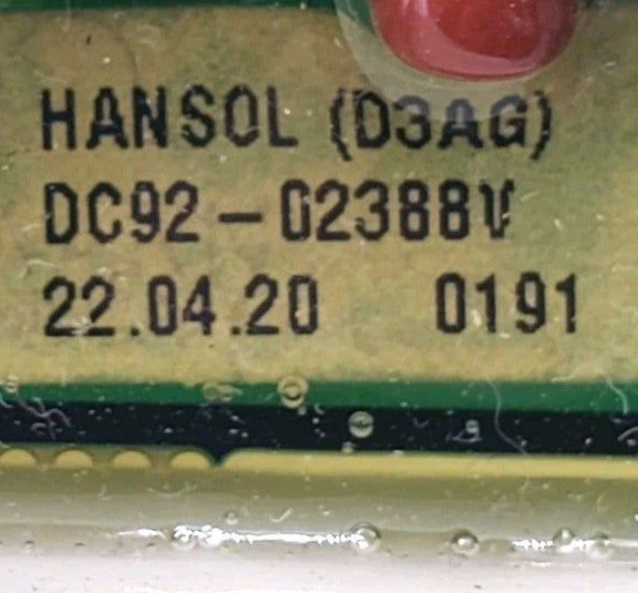 OEM Replacement for Samsung Washer Control Board DC92-02388V