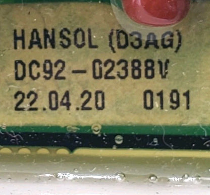OEM Replacement for Samsung Washer Control Board DC92-02388V