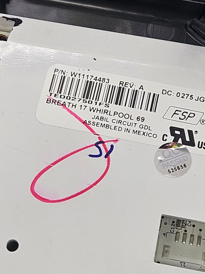 OEM Replacement for Whirlpool Fridge Dispenser Control W11174483