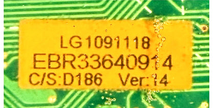 OEM Replacement for LG Dryer Main Control EBR33640914