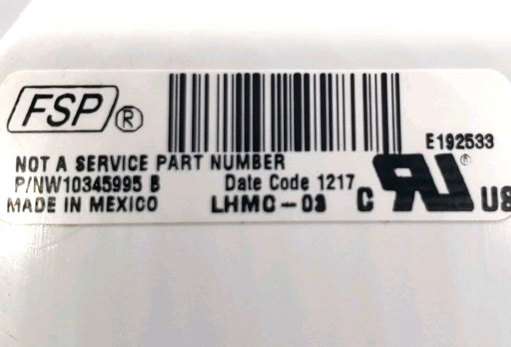 OEM Replacement for Whirlpool Washer Control Board W10345995