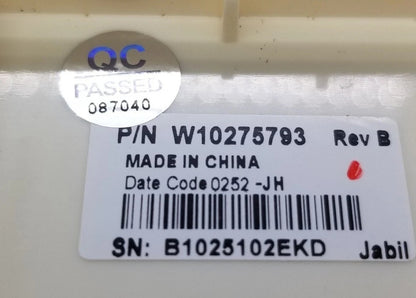OEM Replacement for Whirlpool Washer Control W10275793