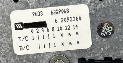 OEM Replacement for Maytag Washer Timer 62093360