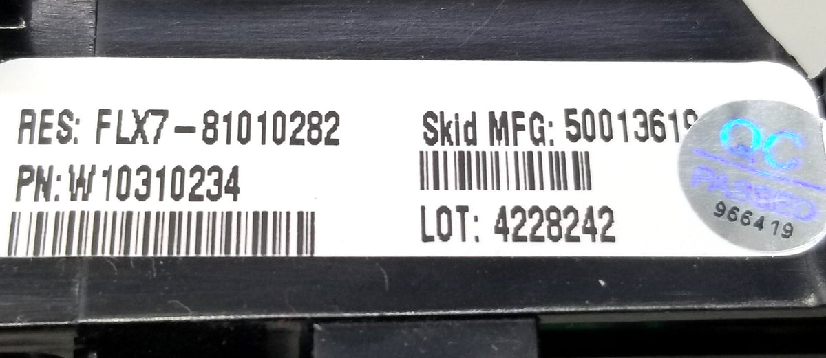 OEM Replacement for Whirlpool Washer Control  W10310234