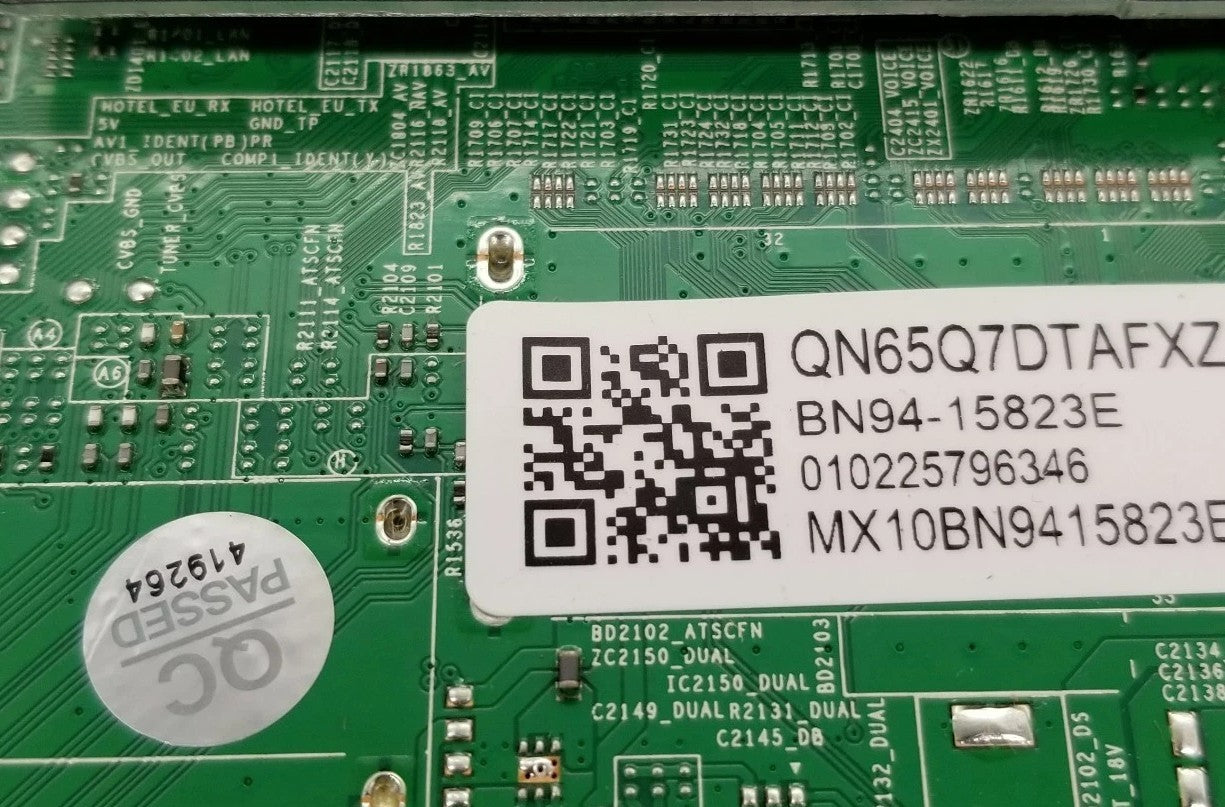 New OEM Replacement for Samsung Main Control Board BN94-15823E 1-Yr