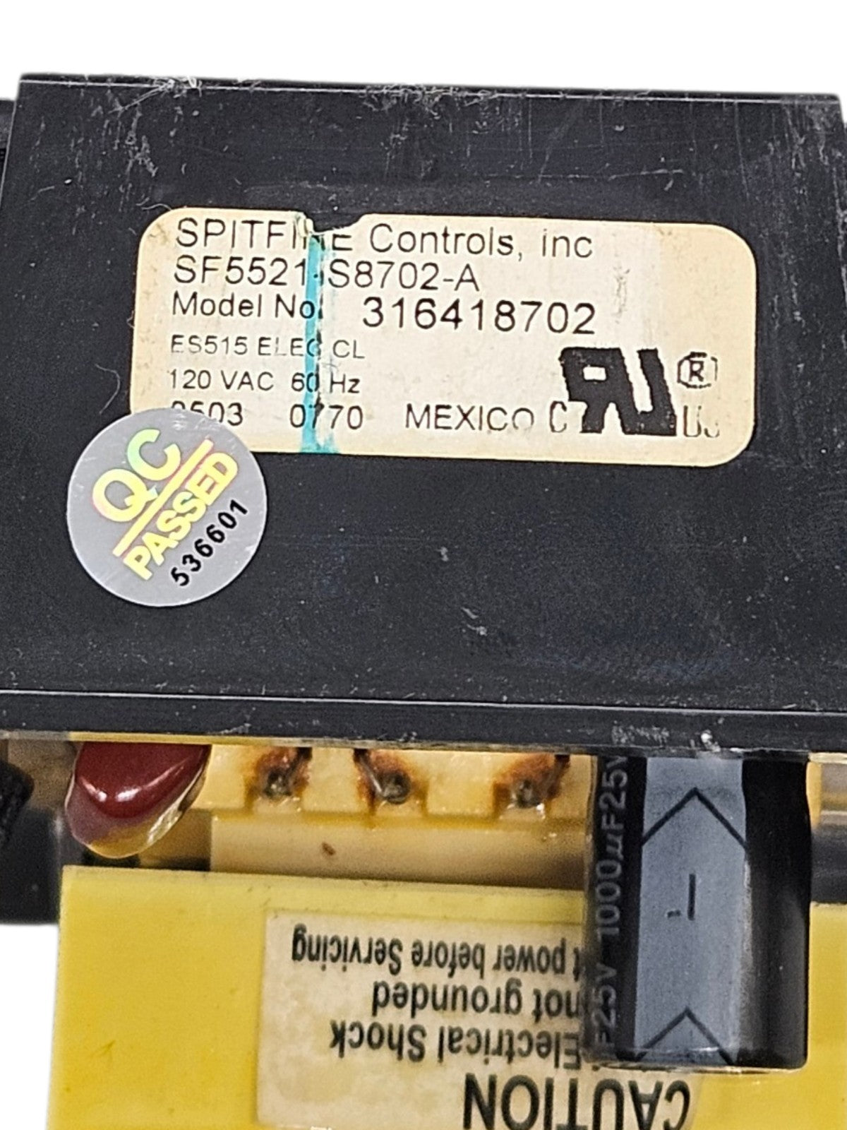 OEM Replacement for Kenmore Range Control 316418702