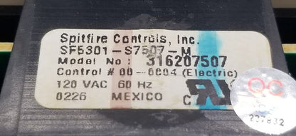 OEM Replacement for Frigidaire Range Control 316207507