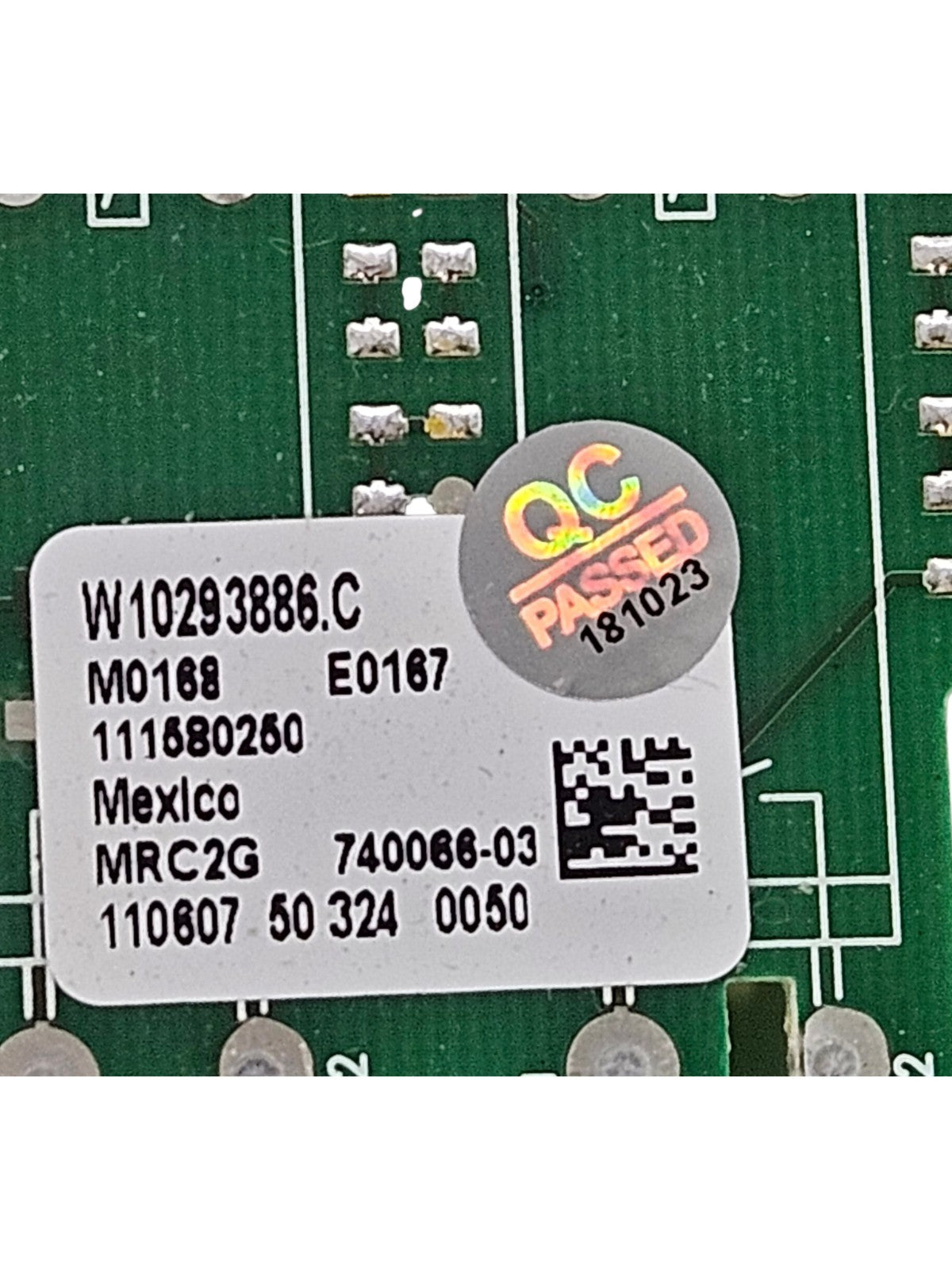 OEM Replacement for Maytag Control W10293886