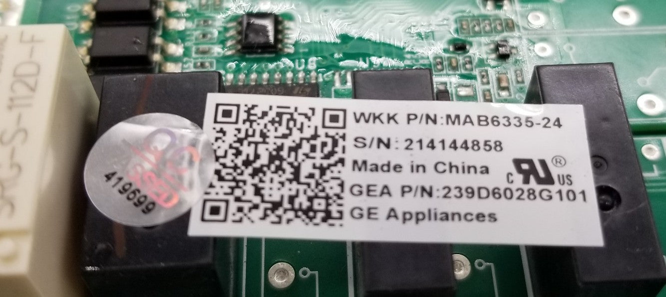 OEM Replacement for GE Fridge Control Board MAB6335-24