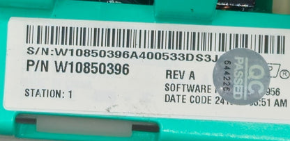 OEM Replacement for Whirlpool Washer Control Board W10850396