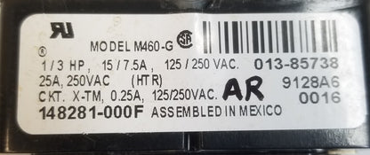 Replacement for Frigidaire Dryer Timer 148281-000F
