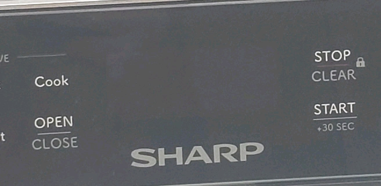 New OEM Replacement for Sharp Microwave Control Panel CPNLCC042MRK2 1-Yr