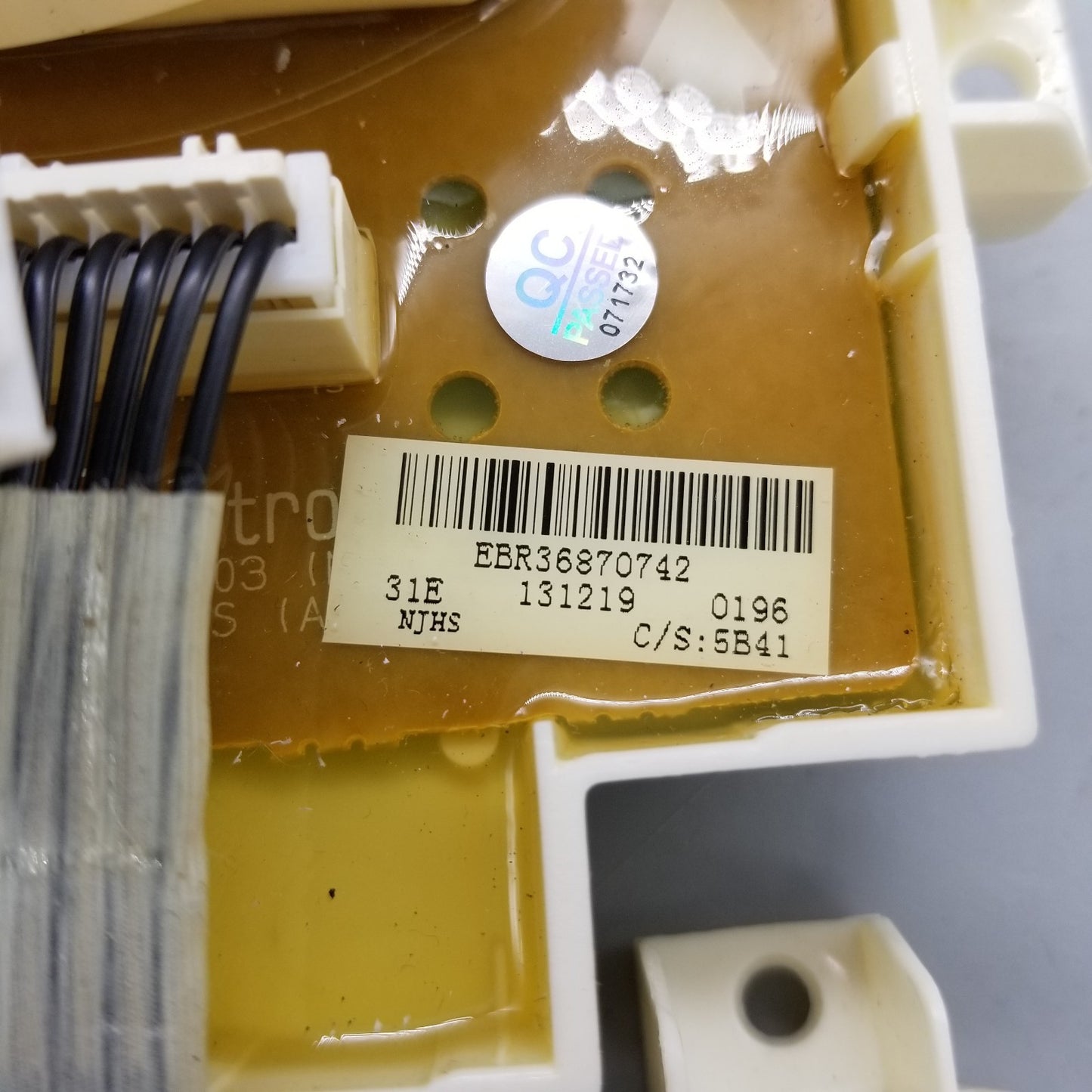 OEM Replacement for LG Washer Control Interface EBR36870742