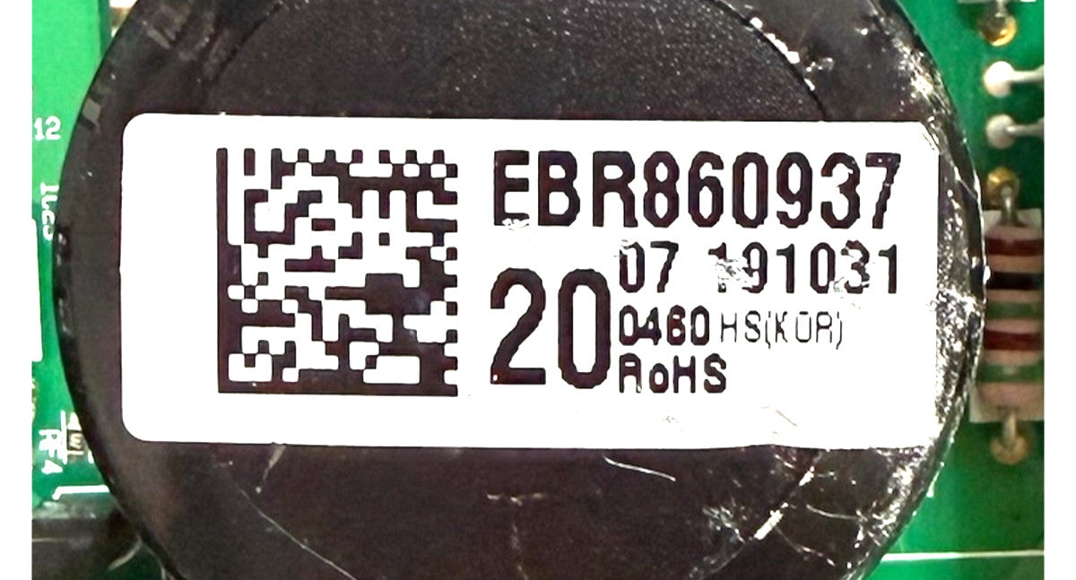 OEM Replacement for LG Fridge Control Board EBR86093720
