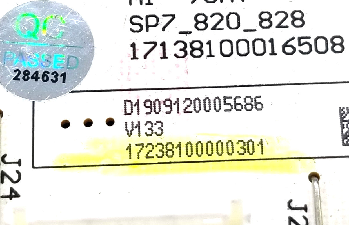 OEM Replacement for Midea Washer Control Board 1723100000301