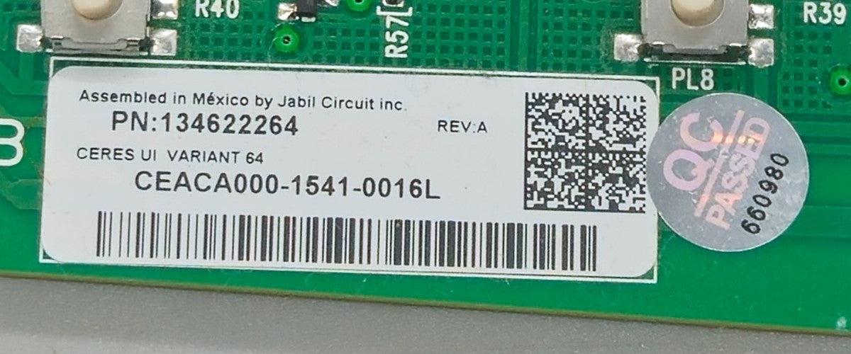 OEM Replacement for Electrolux Dryer Control 134622264