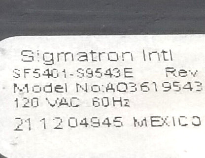 OEM Replacement for Frigidaire Range Control A03619543