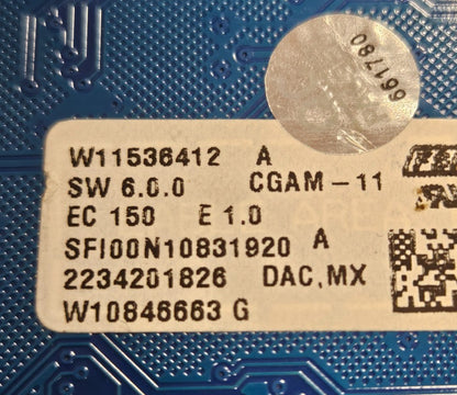 OEM Replacement for Whirlpool Oven Control W11536412