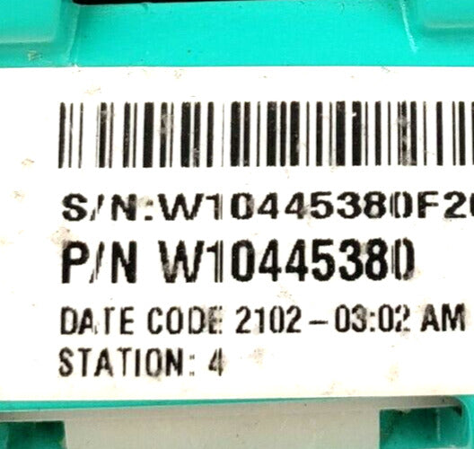 OEM Replacement for Whirlpool Washer Control W10445380