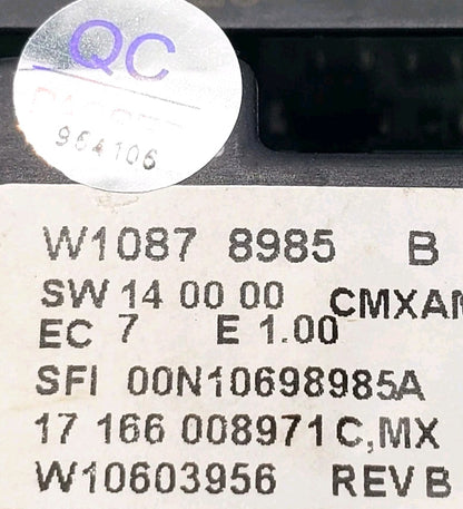 OEM Replacement for Whirlpool Oven Control  W10878985