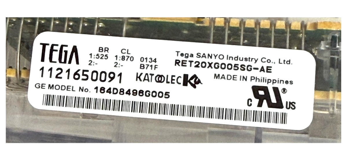 New OEM Replacement for GE Oven Control 164D8496G005  1- Year