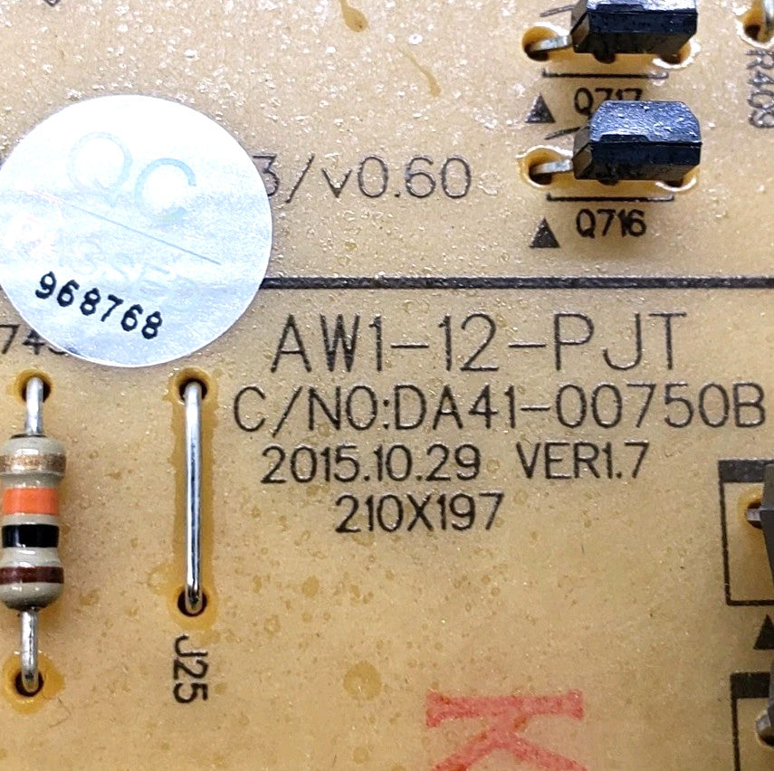 OEM Replacement for Samsung Refrigerator Control DA41-00750B