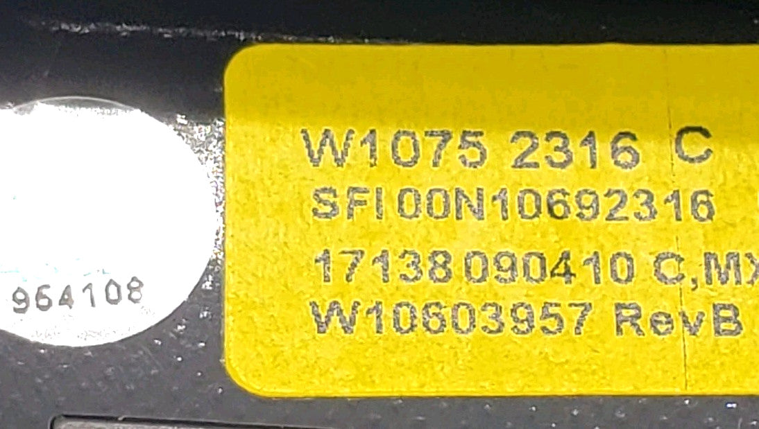 OEM Replacement for Whirlpool Oven Control  W10752316